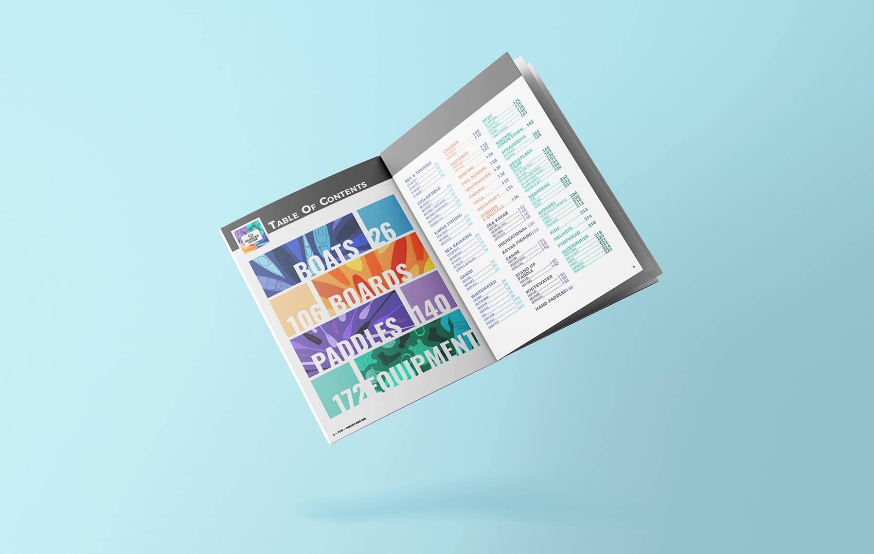 Paddle-Guide-Magazine-illustration-layout-edition