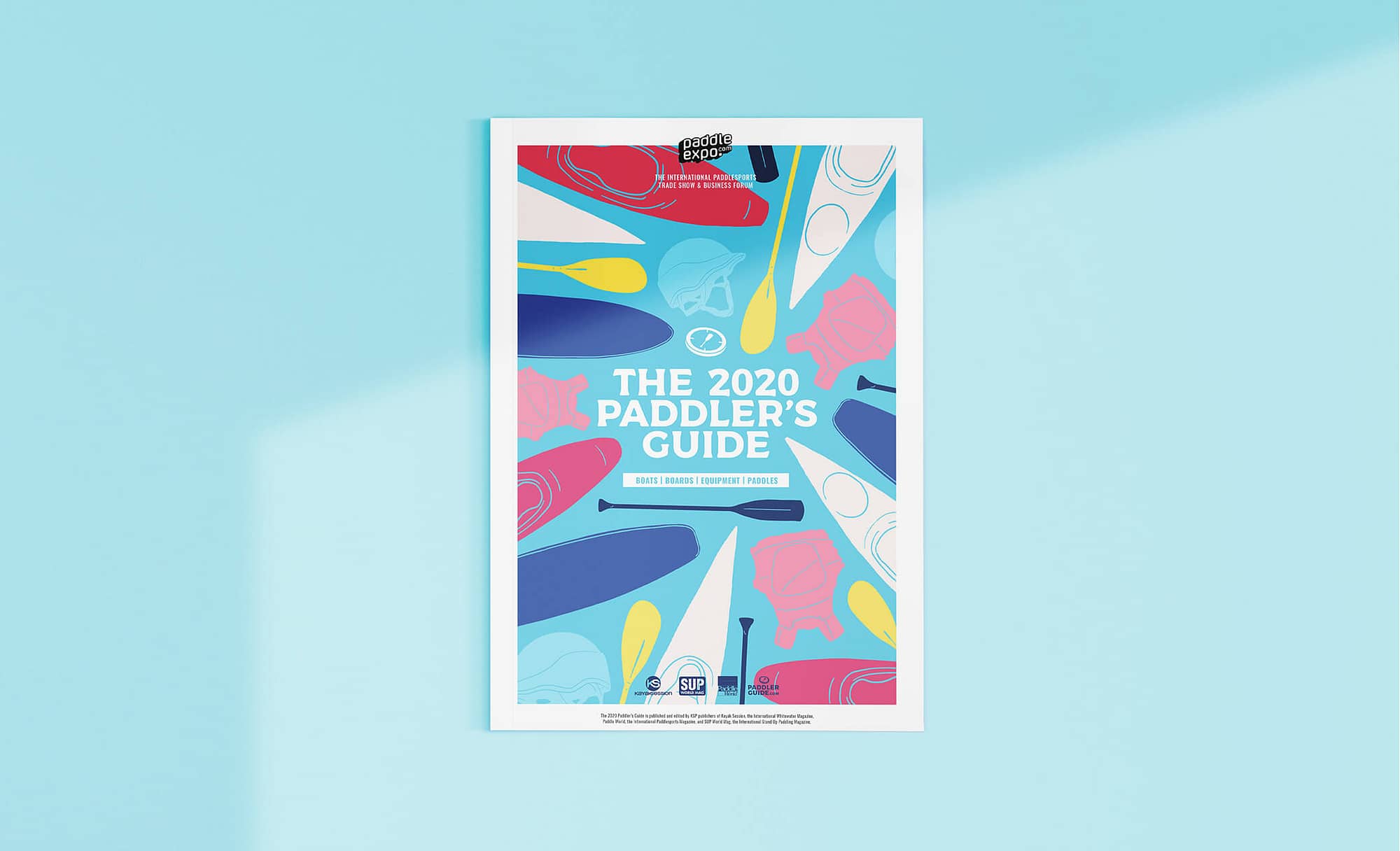 couverture du paddler's guide 2020